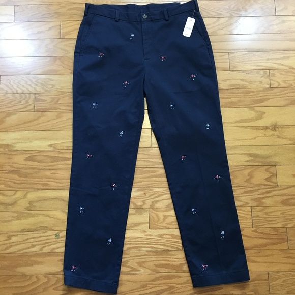 Brooks Brothers Other - Brooks Brothers Khaki Pants Navy Blue Football NWT